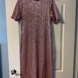 Vineyard Vines Sequin Mock Neck Dress | NWT | Perfect for a Holiday Party